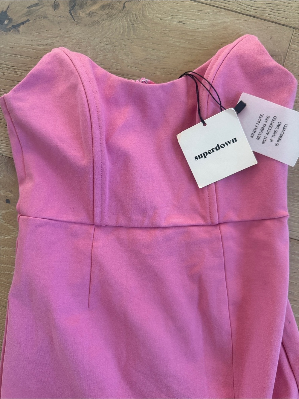 Superdown Ryleigh Strapless Maxi Dress - Picture 7 of 8